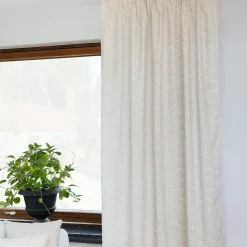 Tyynyliina X 2 - Satu (beige) -Pyöreät matot myymälä 0025 satu mirage beige curtain 01.jpg 38147