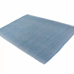 Räsymatto - Marina (sininen) -Pyöreät matot myymälä 07112017 img 1708