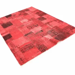 Räsymatto - Marmaris (punainen) -Pyöreät matot myymälä 09062017 img 5488 redigera