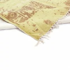 Räsymatto - Bastia (vihreä) -Pyöreät matot myymälä 09062017 img 5502