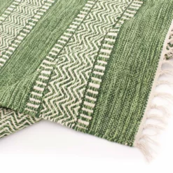 Räsymatto Alkaen Strehög Of Sweden - Havtorn (vihreä) -Pyöreät matot myymälä 10112017 img 1956 5071