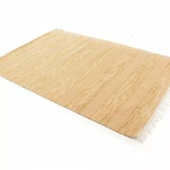 Räsymatto - Juni (keltainen/beige) -Pyöreät matot myymälä 10112017 img 2003 92853