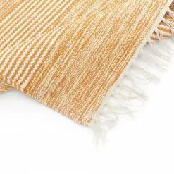 Räsymatto - Juni (keltainen/beige) -Pyöreät matot myymälä 10112017 img 2004 18595