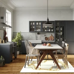 Pyöreät Matot - Silea (valkoinen/kulta) -Pyöreät matot myymälä 102 torn.skd11186.col801.roun