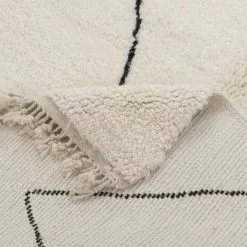 Marokkolainen Kilim Matto Beni Ouarain 250 X 150 Cm -Pyöreät matot myymälä 10d 35004