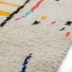 Marokkolainen Kilim Matto Azilal 310 X 200 Cm 8 Marokkolainen Kilim Matto Azilal 310 X 200 Cm -Pyöreät matot myymälä 113b 10034