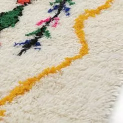 Marokkolainen Kilim Matto Azilal 290 X 200 Cm -Pyöreät matot myymälä 117b 87886