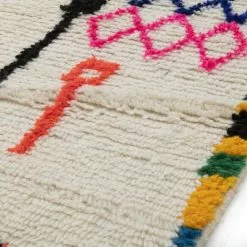 Marokkolainen Kilim Matto Azilal 290 X 190 Cm -Pyöreät matot myymälä 125b 67118