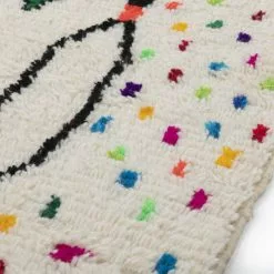 Marokkolainen Kilim Matto Azilal 290 X 190 Cm -Pyöreät matot myymälä 127b 43521