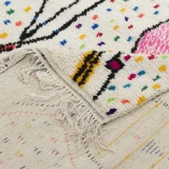 Marokkolainen Kilim Matto Azilal 290 X 190 Cm -Pyöreät matot myymälä 127d 61912