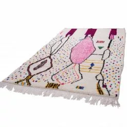 Marokkolainen Kilim Matto Azilal 290 X 190 Cm -Pyöreät matot myymälä 127f 87034