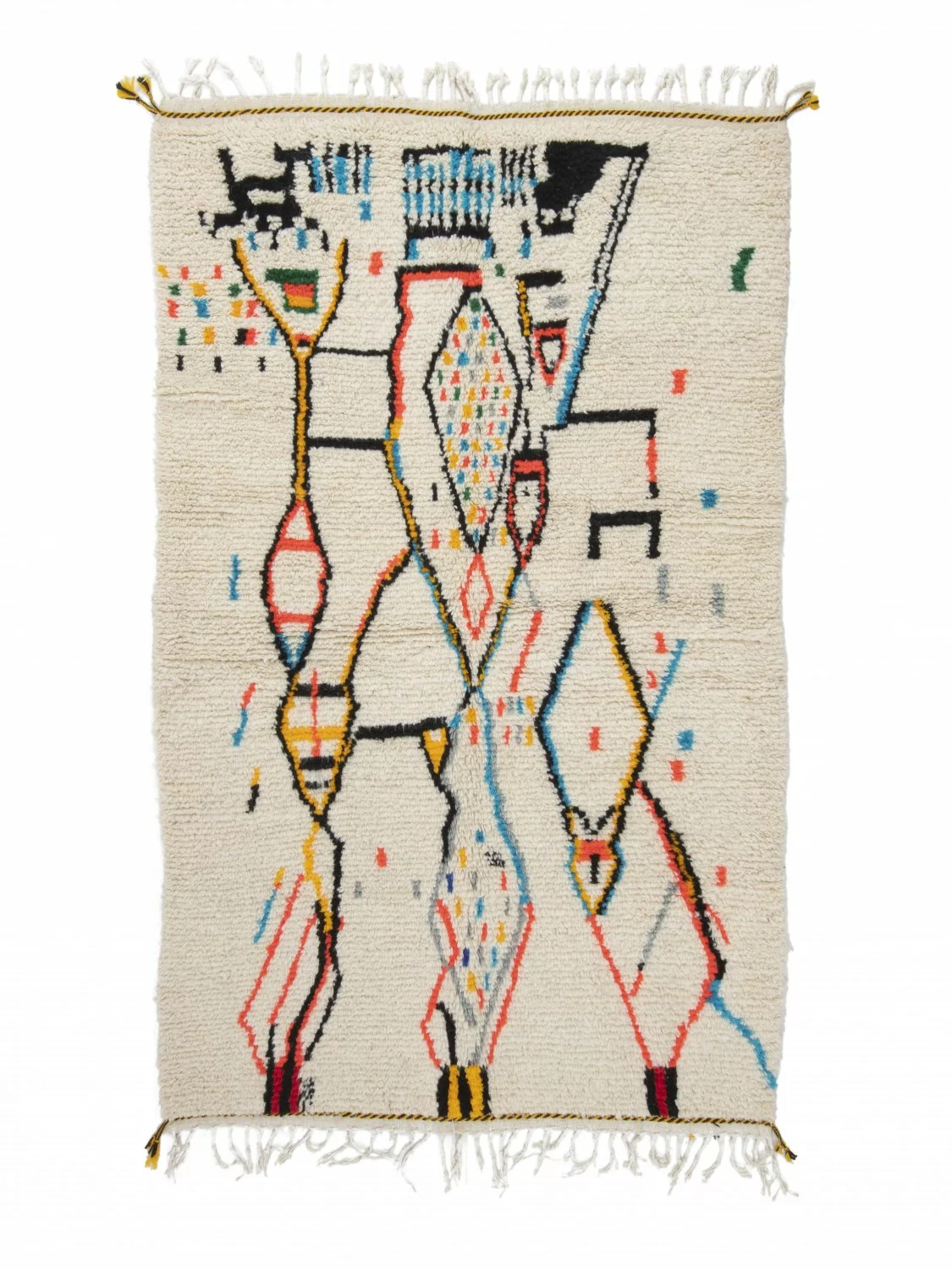 Marokkolainen Kilim Matto Azilal 240 X 150 Cm 3 Marokkolainen Kilim Matto Azilal 240 X 150 Cm