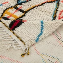 Marokkolainen Kilim Matto Azilal 240 X 150 Cm 10 Marokkolainen Kilim Matto Azilal 240 X 150 Cm -Pyöreät matot myymälä 132d 2698