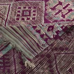 Marokkolainen Kilim Matto Azilal Special Edition 420 X 200 Cm -Pyöreät matot myymälä 136d 41585