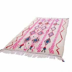 Marokkolainen Kilim Matto Azilal 250 X 140 Cm -Pyöreät matot myymälä 136f 56779