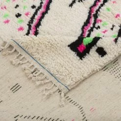 Marokkolainen Kilim Matto Azilal 240 X 140 Cm -Pyöreät matot myymälä 137d 74903