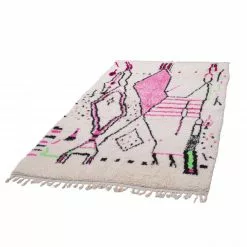 Marokkolainen Kilim Matto Azilal 240 X 140 Cm -Pyöreät matot myymälä 137f