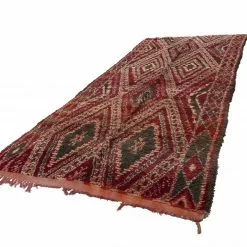 Marokkolainen Kilim Matto Azilal Special Edition 400 X 180 Cm -Pyöreät matot myymälä 140aa