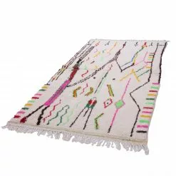 Marokkolainen Kilim Matto Azilal 250 X 140 Cm -Pyöreät matot myymälä 145f