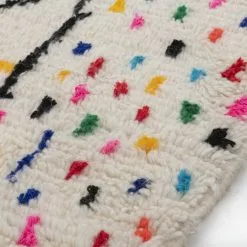 Marokkolainen Kilim Matto Azilal 260 X 150 Cm -Pyöreät matot myymälä 146b 46468