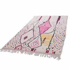 Marokkolainen Kilim Matto Azilal 260 X 150 Cm -Pyöreät matot myymälä 146f 19935