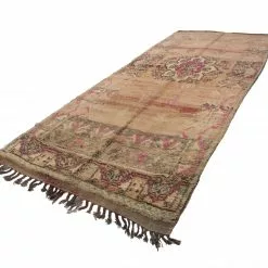Marokkolainen Kilim Matto Azilal Special Edition 450 X 190 Cm -Pyöreät matot myymälä 147aa