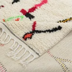 Marokkolainen Kilim Matto Azilal 250 X 150 Cm -Pyöreät matot myymälä 147d 53541