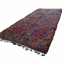Marokkolainen Kilim Matto Azilal Special Edition 460 X 220 Cm -Pyöreät matot myymälä 148aa