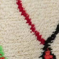 Marokkolainen Kilim Matto Azilal 250 X 140 Cm -Pyöreät matot myymälä 148c 11201