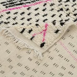 Marokkolainen Kilim Matto Azilal 250 X 140 Cm -Pyöreät matot myymälä 148d 63904