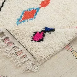 Marokkolainen Kilim Matto Azilal 260 X 140 Cm -Pyöreät matot myymälä 153d 39642