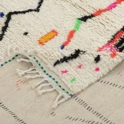 Marokkolainen Kilim Matto Azilal 240 X 140 Cm -Pyöreät matot myymälä 154d 41000