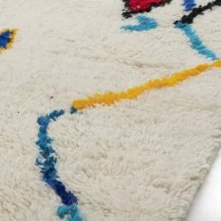 Marokkolainen Kilim Matto Azilal 260 X 150 Cm 8 Marokkolainen Kilim Matto Azilal 260 X 150 Cm -Pyöreät matot myymälä 155b 27583