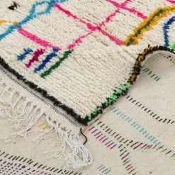 Marokkolainen Kilim Matto Azilal 250 X 140 Cm -Pyöreät matot myymälä 156d