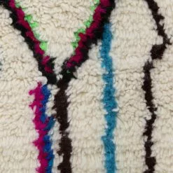 Marokkolainen Kilim Matto Azilal 250 X 140 Cm -Pyöreät matot myymälä 157c