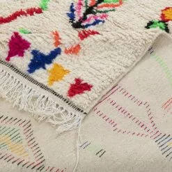 Marokkolainen Kilim Matto Azilal 250 X 140 Cm -Pyöreät matot myymälä 157d