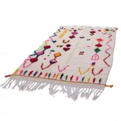 Marokkolainen Kilim Matto Azilal 240 X 140 Cm 11 Marokkolainen Kilim Matto Azilal 240 X 140 Cm -Pyöreät matot myymälä 159f 1