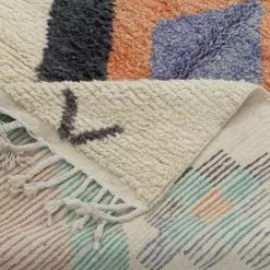 Marokkolainen Kilim Matto Azilal 250 X 150 Cm -Pyöreät matot myymälä 15d 24625