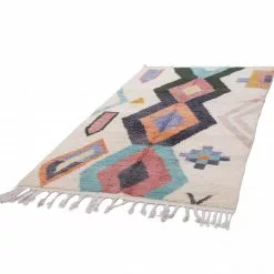 Marokkolainen Kilim Matto Azilal 250 X 150 Cm -Pyöreät matot myymälä 15f