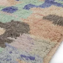 Marokkolainen Kilim Matto Azilal 250 X 160 Cm -Pyöreät matot myymälä 16b 50119