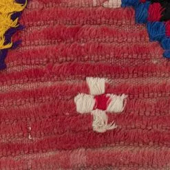 Marokkolainen Kilim Matto Azilal 220 X 110 Cm -Pyöreät matot myymälä 18c 58188