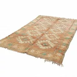 Marokkolainen Kilim Matto Azilal 250 X 150 Cm -Pyöreät matot myymälä 1f 26286