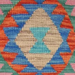 Kelim-tyynyt 45 X 45 Cm -Pyöreät matot myymälä 2023 01 02 kelimkuddar k107b