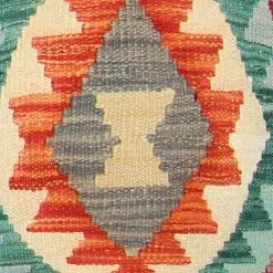 Kelim-tyynyt 45 X 45 Cm -Pyöreät matot myymälä 2023 01 02 kelimkuddar k142b