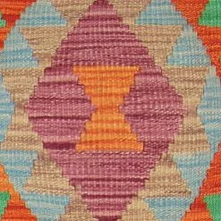 Kelim-tyynyt 45 X 45 Cm -Pyöreät matot myymälä 2023 01 02 kelimkuddar k145b