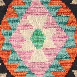 Kelim-tyynyt 45 X 45 Cm -Pyöreät matot myymälä 2023 01 02 kelimkuddar k22b