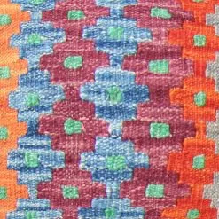 Kelim-tyynyt 45 X 45 Cm 5 Kelim-tyynyt 45 X 45 Cm -Pyöreät matot myymälä 2023 01 02 kelimkuddar k377b