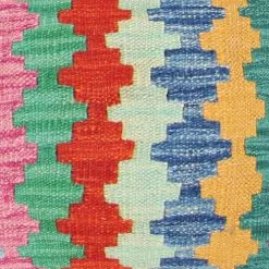 Kelim-tyynyt 45 X 45 Cm 5 Kelim-tyynyt 45 X 45 Cm -Pyöreät matot myymälä 2023 01 02 kelimkuddar k394b