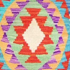 Kelim-tyynyt 45 X 45 Cm 5 Kelim-tyynyt 45 X 45 Cm -Pyöreät matot myymälä 2023 01 02 kelimkuddar k45b