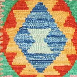 Kelim-tyynyt 45 X 45 Cm -Pyöreät matot myymälä 2023 01 02 kelimkuddar k62b